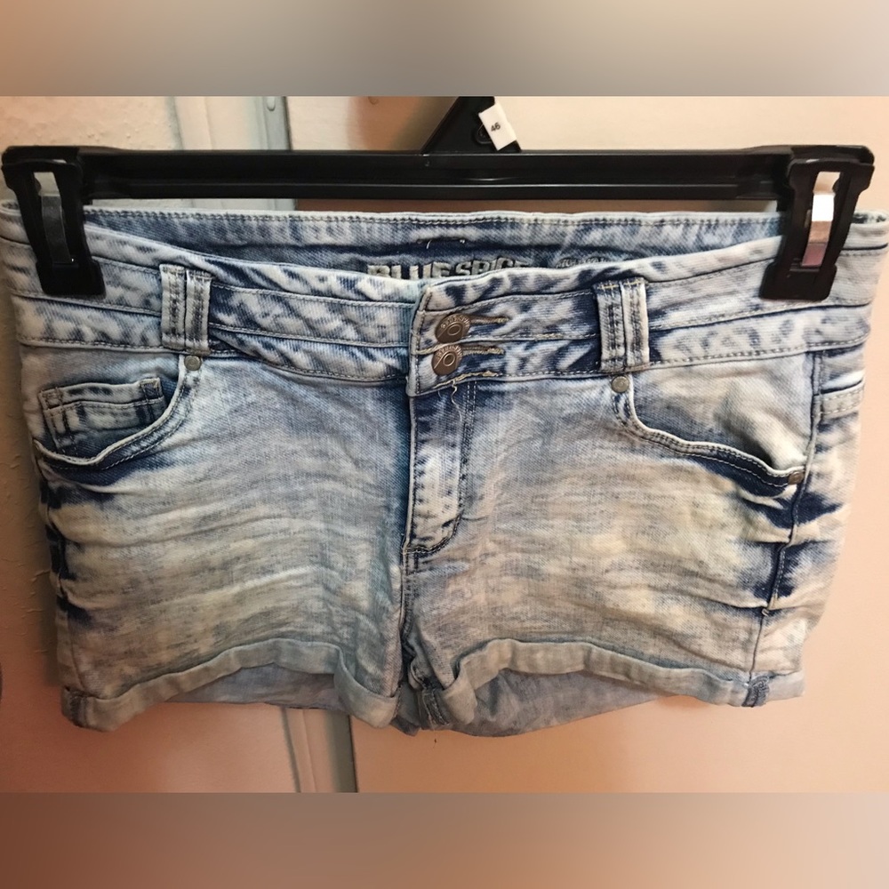 Acid Wash Shorts